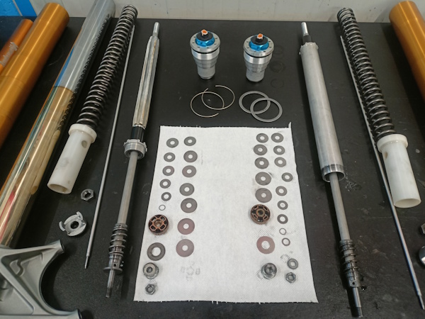 Forcella Ohlins revisione