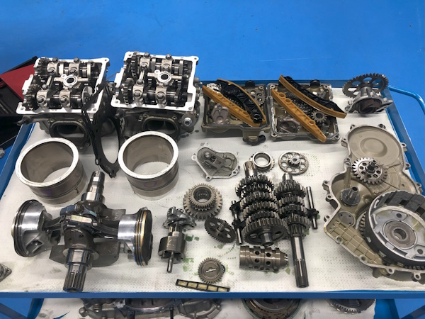 Revisione motore ducati 1199